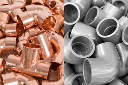 PVC Vs. Copper Piping for Plumbing